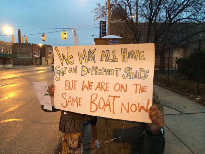 Student Protest #BlackLivesMatter